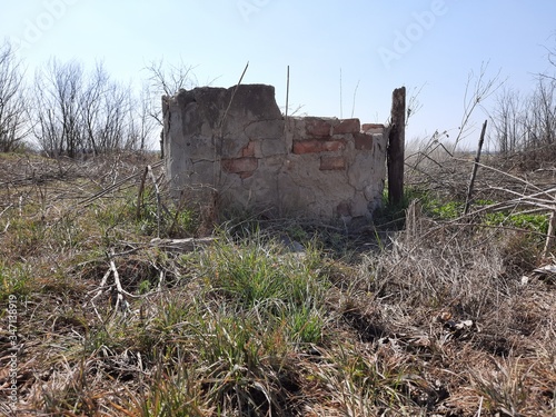 old abandoned house