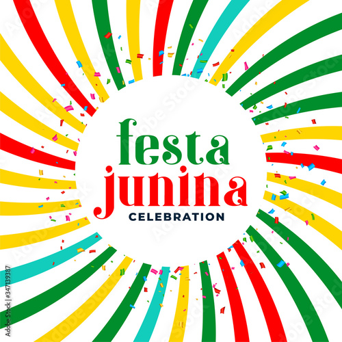 festia junina june month brazilian festival background