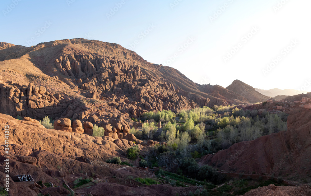 Valle del Dades en Marruecos.