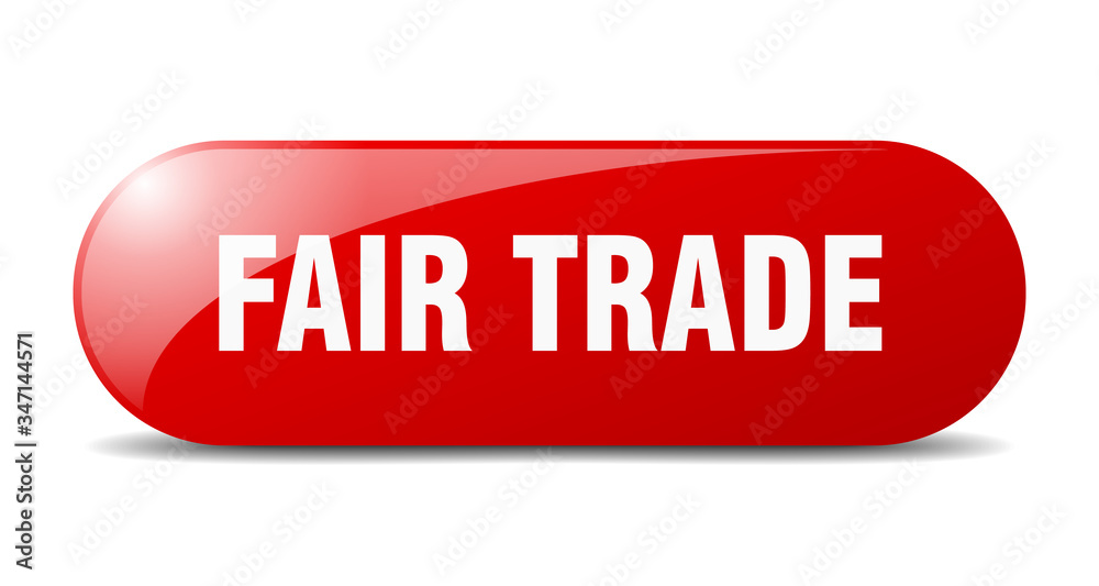 fair trade button. fair trade sign. key. push button. fair trade button. fair trade sign. key. push button.