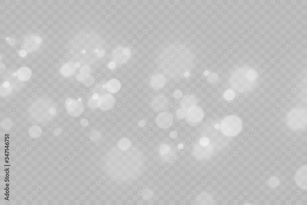 Light effect of dust. Golden stars shine with a special light. The light sparkles on a transparent background. Christmas bright dust effect. Light effect of dust. Golden stars shine with a special light. The light sparkles on a transparent background. Christmas bright dust effect.