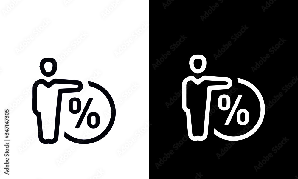 Mortgage Icons vector design black and white Mortgage Icons vector design black and white