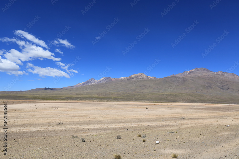 Peruvian Landscape on the way to Arequipa
