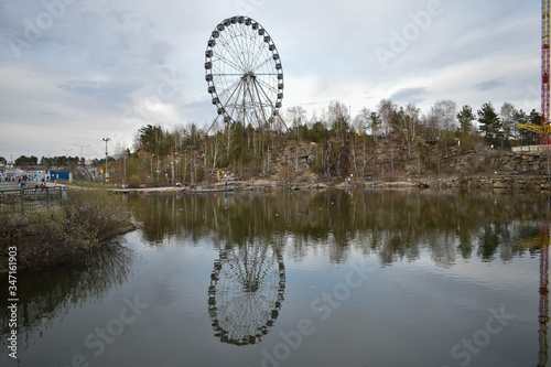 reflection in the water