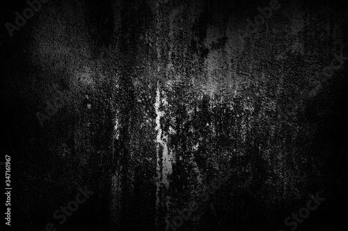 Abstract black texture of concrete wall,Dark black concrete backgrounds, Walls with jagged surfaces