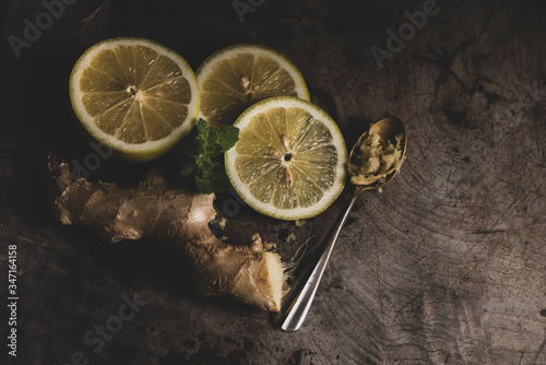 Jengibre con limón