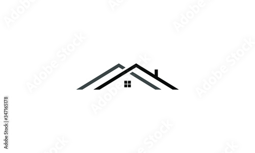 roof logo vector