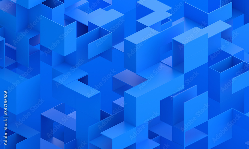 Abstract 3d render, modern geometric background design Abstract 3d render, modern geometric background design