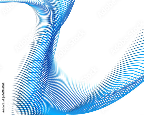 Abstract background blend wave line design for Wallpaper, Banner, Background, Card, Book Illustration, landing page