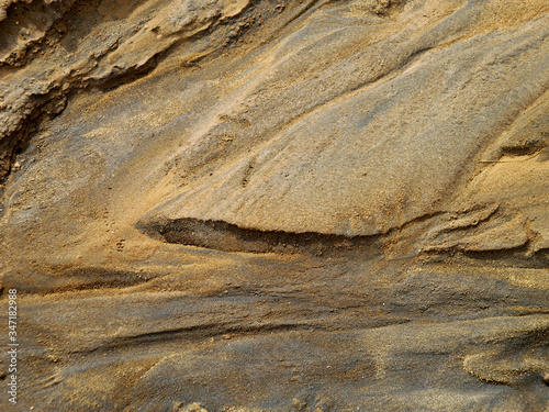 texture of sand