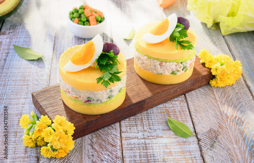 Causa limena - Traditional Peruvian Food