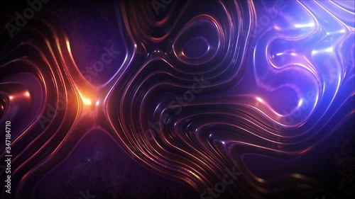 3d rendering. Luxury, beautiful, unusual, color background