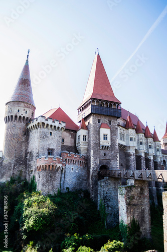 Corvin castle or Hunyad castle, Hunedoara, Romania
