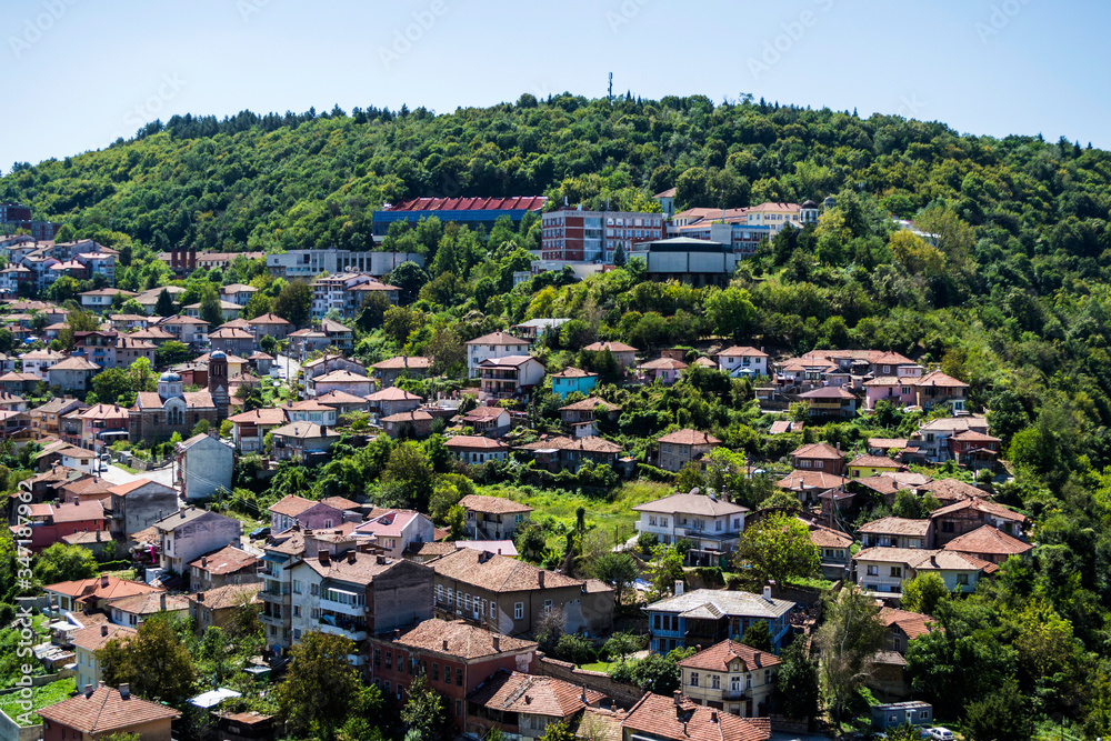 Veliko Tarnovo town, cityscape, Bulgaria