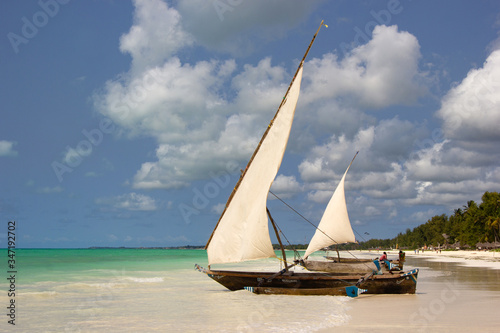 Paje village of Zanzibar Island  Unguja 