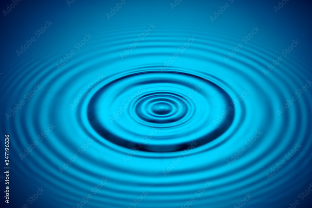Circles on the water. background image