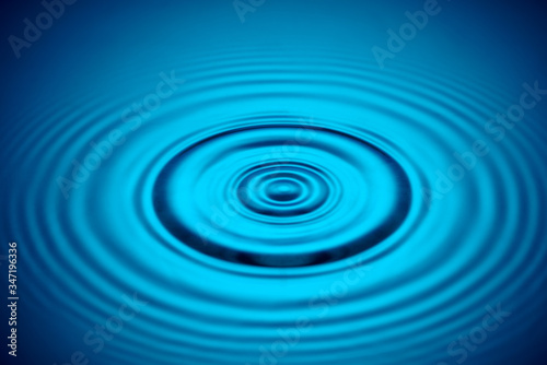 Circles on the water. background image
