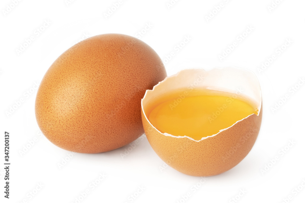 chicken egg isolate on white background chicken egg isolate on white background