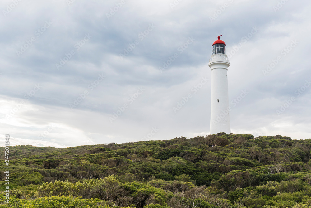 Faro en la montaña