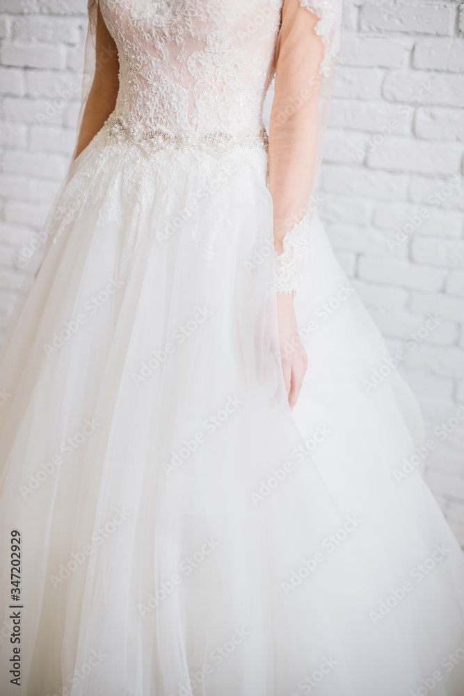 bride in wedding dress