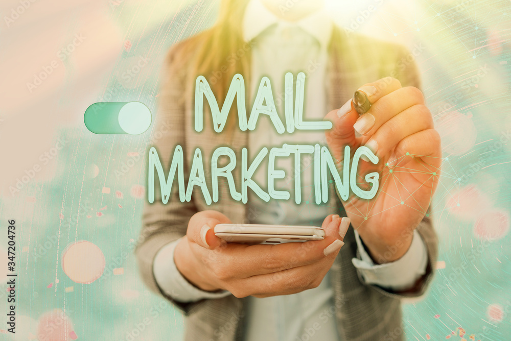 Fotografie Handwriting text writing Mail Marketing