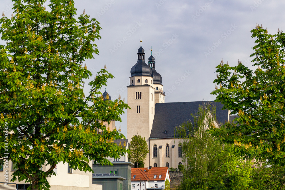 Blick zur Sankt Johanniskriche Plauen Blick zur Sankt Johanniskriche Plauen