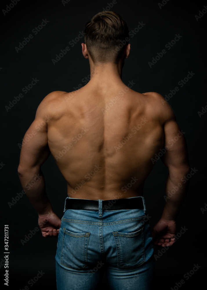 Male back