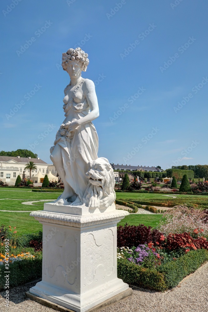 Obraz premium Hanovre: parc, jardin et rues de la ville