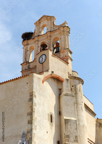Church of Santiago (Conventual Santiaguista) in Calera de Leon, Badajoz province, Spain  photo