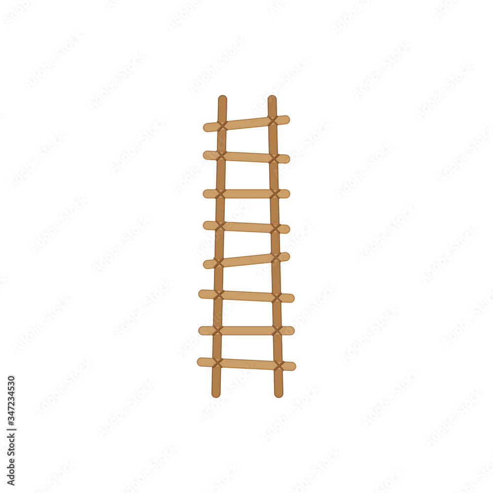 Wood Stairs Vector Design