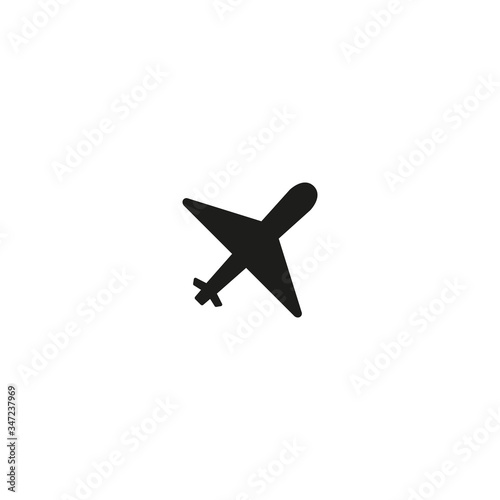 Plane icon vector 
