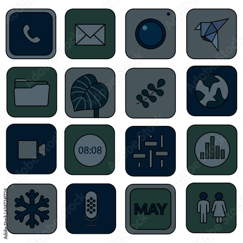 Mimi Garden AOD Live themed Android Icon