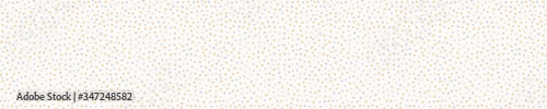 Sparse confetti dotty border texture seamless background. Tiny colored flecked sprinkles ribbon trim edge banner. Modern cute falling speckle pattern. Japanese kawaii minimal digital party washi tape.