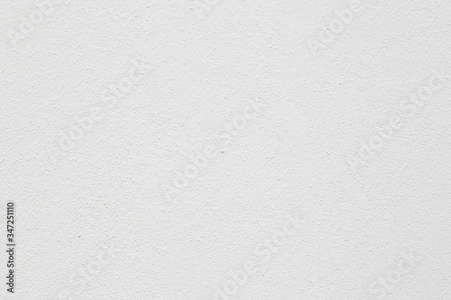 Close-up of a plastered wall painted in white. Abstract high resolution full frame textured background.