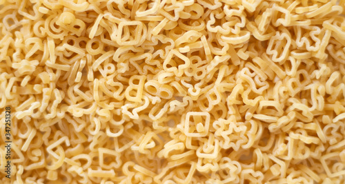  image of dry vermicelli close-up