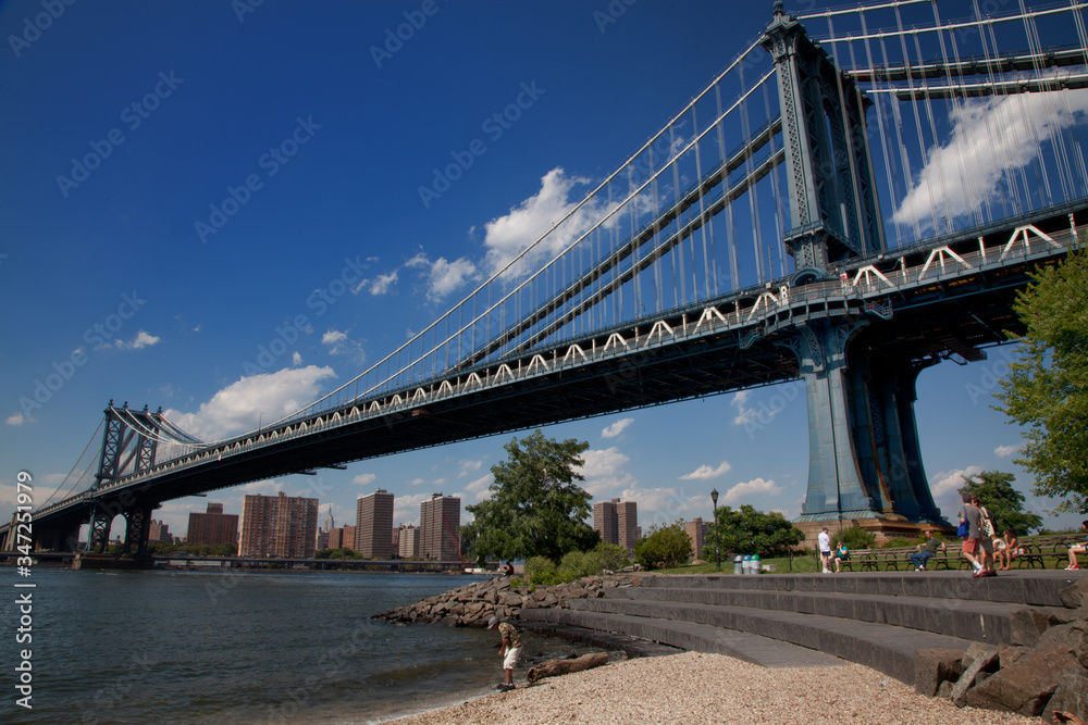 Fototapeta premium Manhattan Bridge