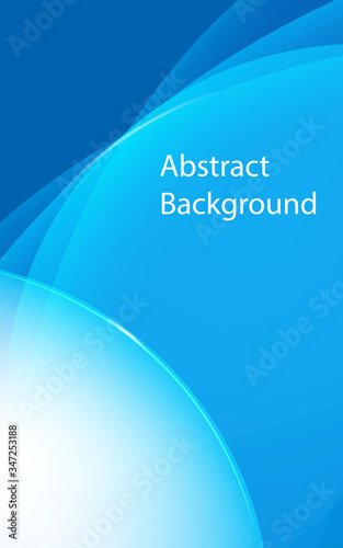 gradient blue circle overlap modern background