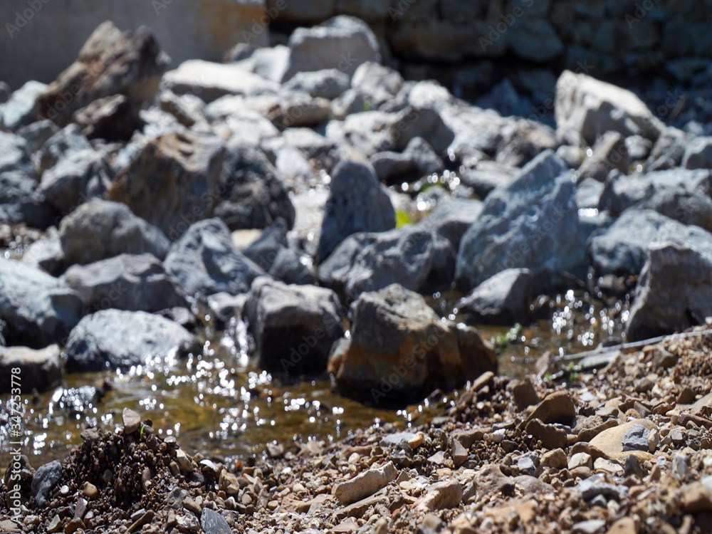 Obraz premium Blurry Rocks