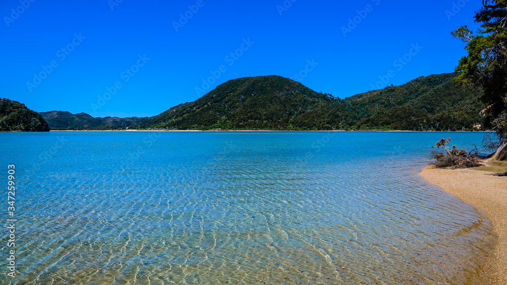 Awaroa Inlet Low Tide Crossing on Abel Tasman Coast Track, Abel Tasman ...