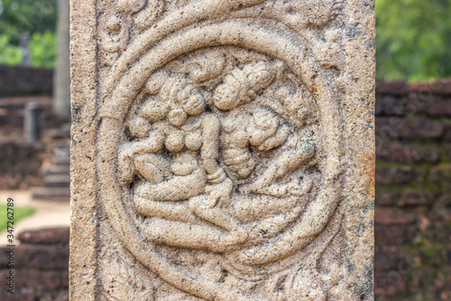 Polonnaruwa - Atadage (Sculpture) photo