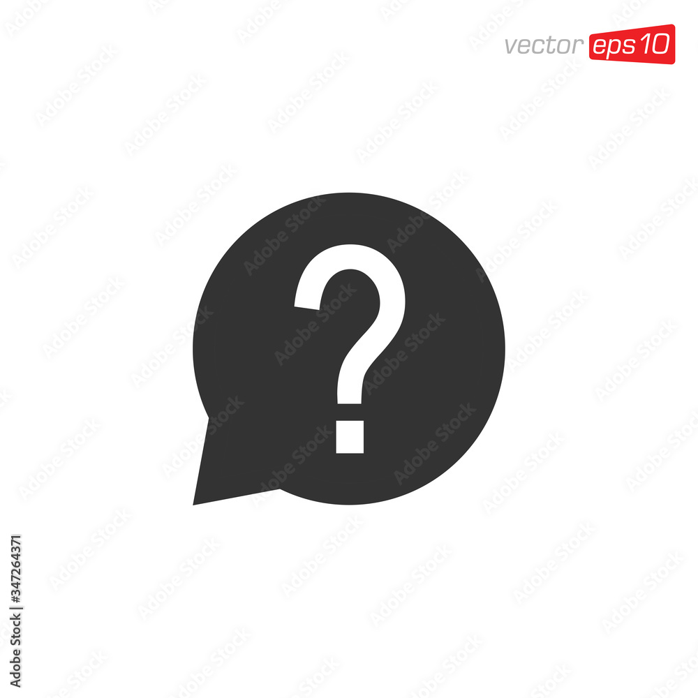 Question Symbol Icon Design Vector Question Symbol Icon Design Vector