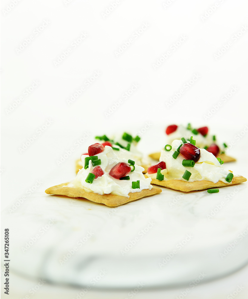 Fresh Dairy Cream Cheese Canapes II