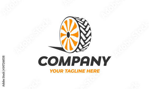 Vector logo for a car company