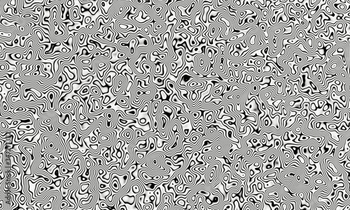 Black and white Damascus st...