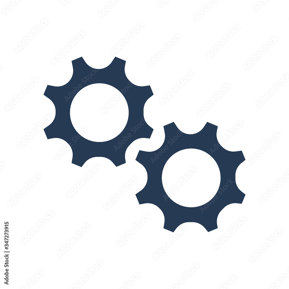 Configuration, gear icon Configuration, gear icon