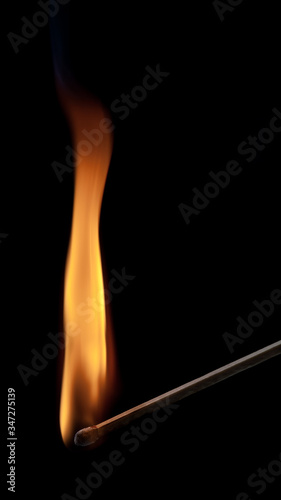 Burning Matchstick 003