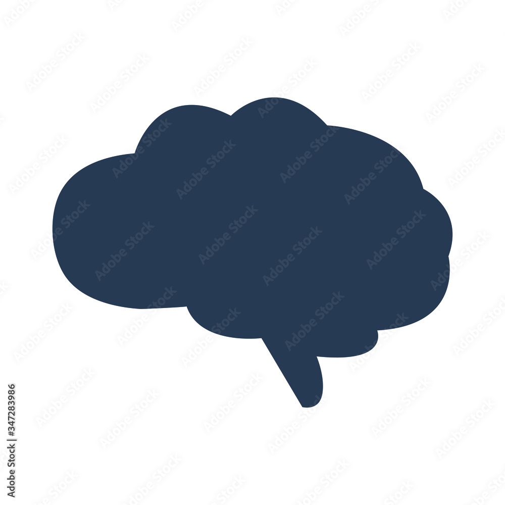 Brain icon vector graphic Brain icon vector graphic