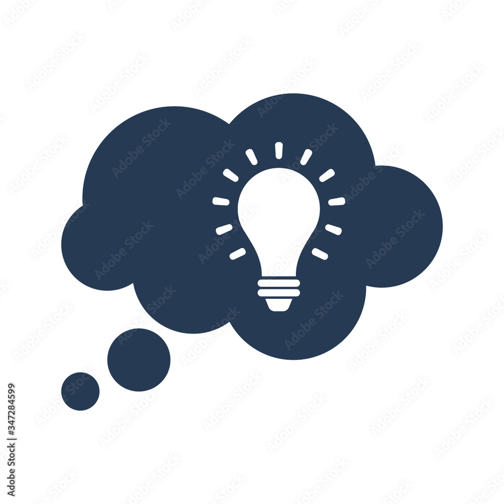 Creative thinking icon