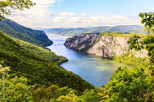 Danube River Landscape Serbia © mitarart