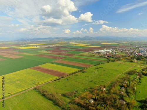 Fields in Romania